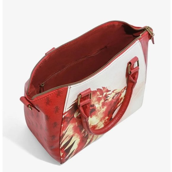 Harry Potter Gryffindor Loungefly Satchel Purse - Picture 4 of 4